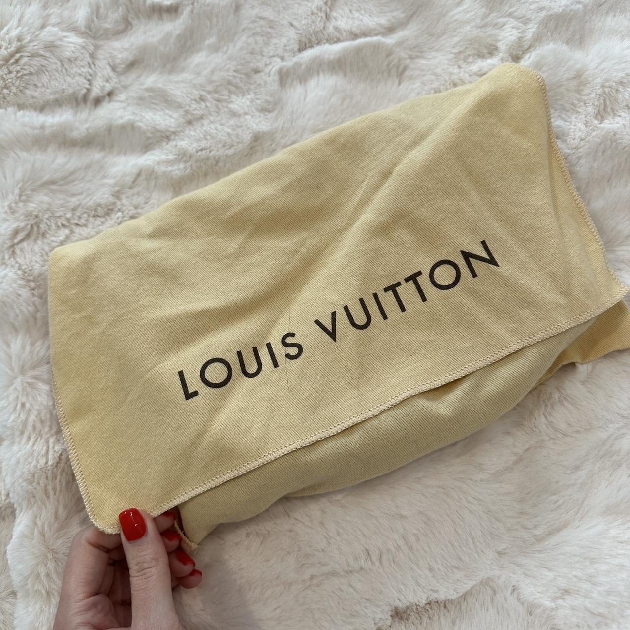 Vintage Louis Vuitton Pochette Bag with LV - Depop