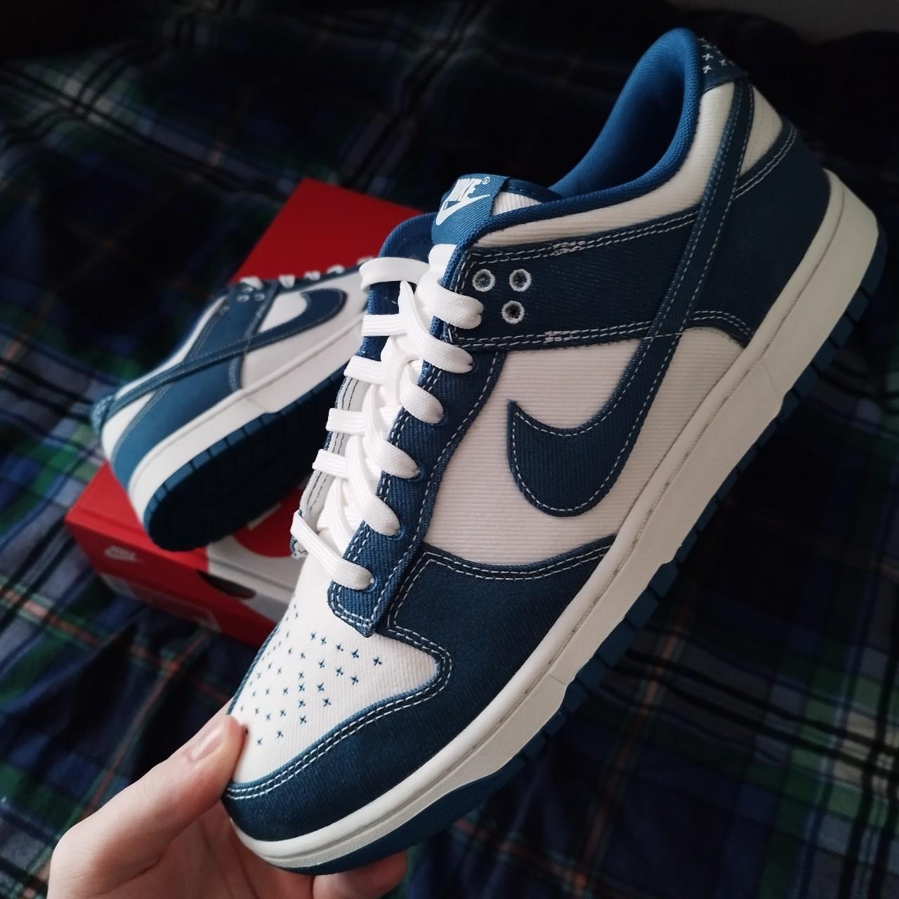 dunk low canvas white