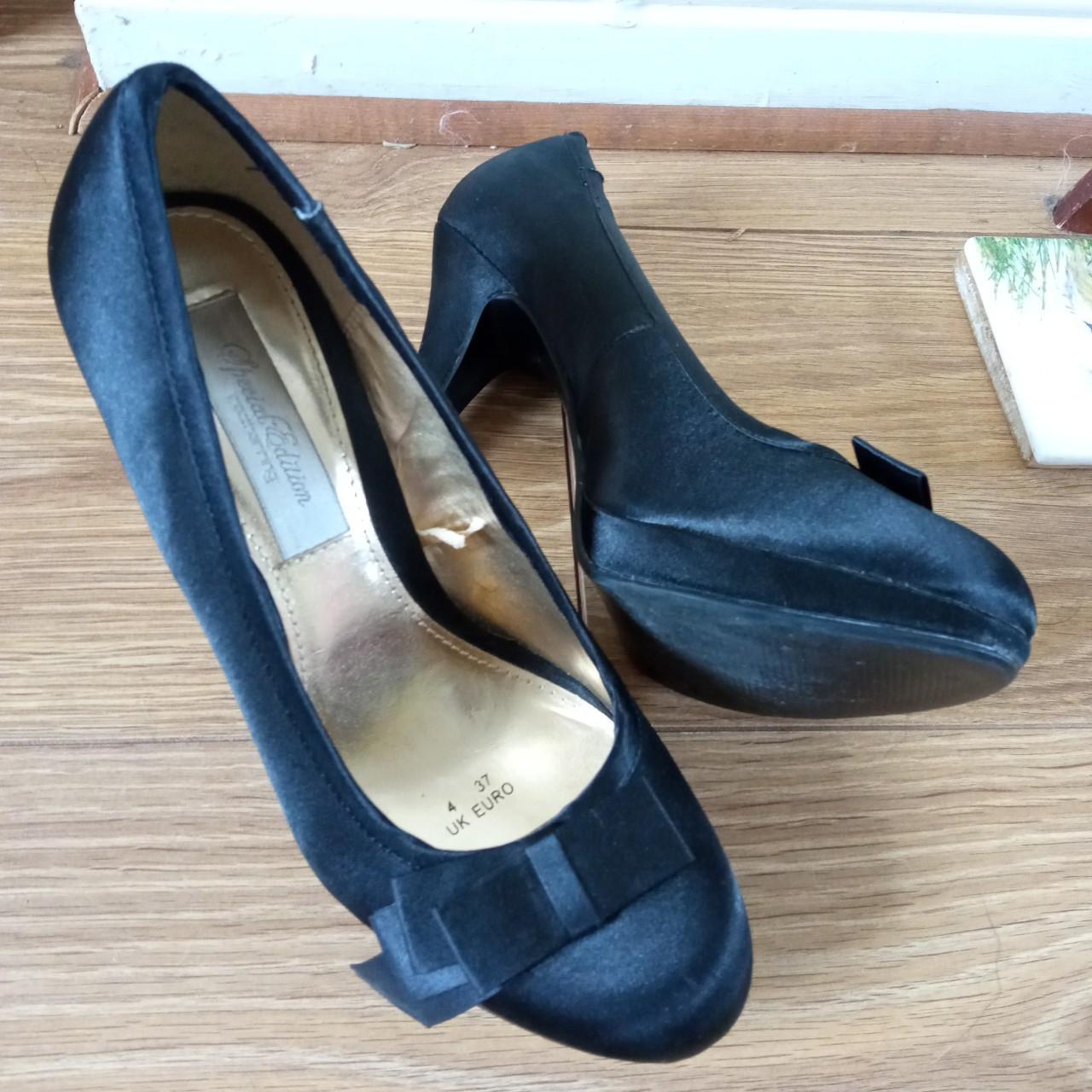 Redherring Special Edition black satin high Depop