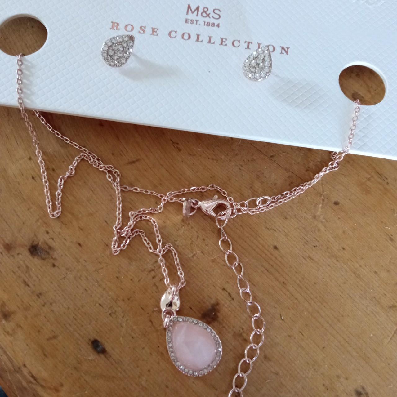 Marks and spencer sale rose gold jewellery