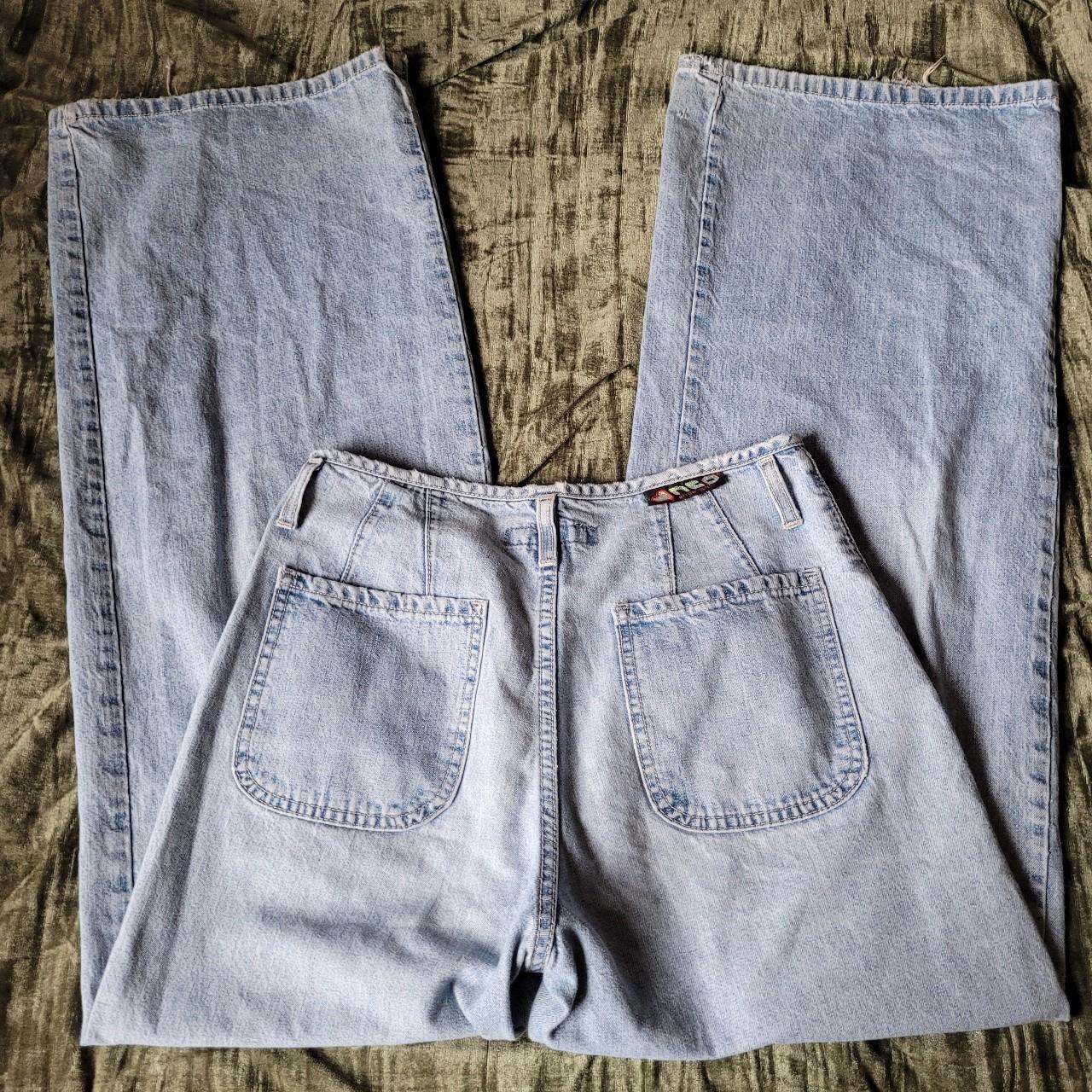 JNCO Women's Blue Jeans | Depop