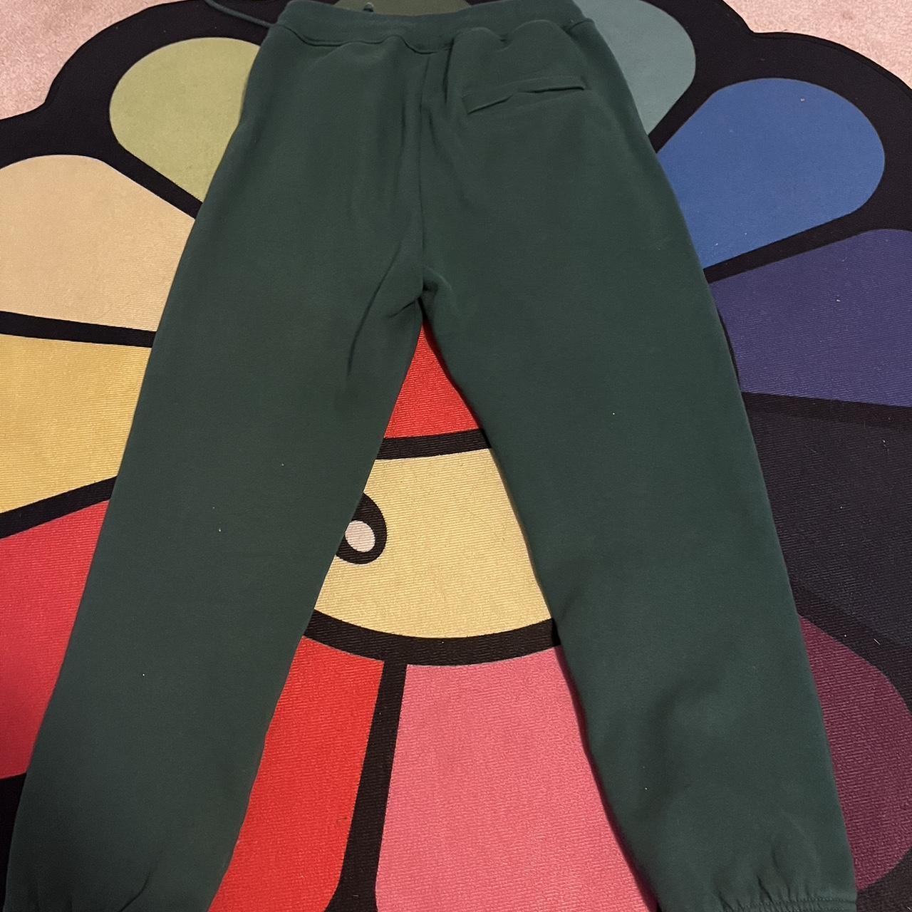 Eric Emanuel Green Sweats Size Small Fit Like Medium Depop