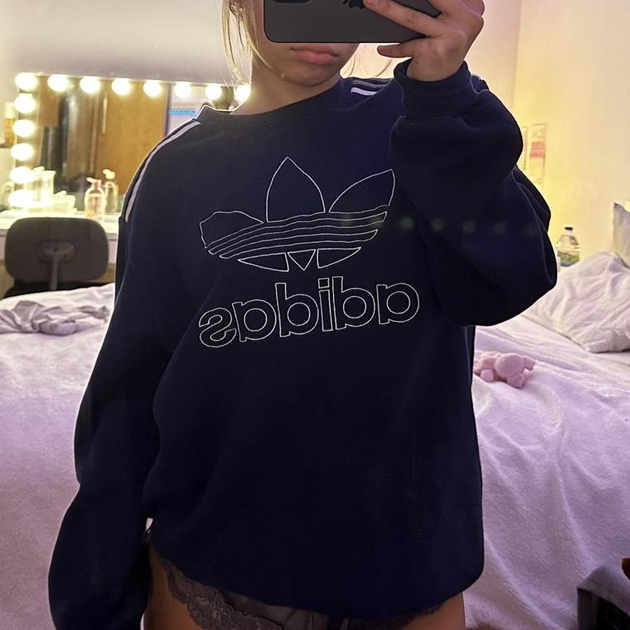 Adidas Women's Sweatshirt | Depop