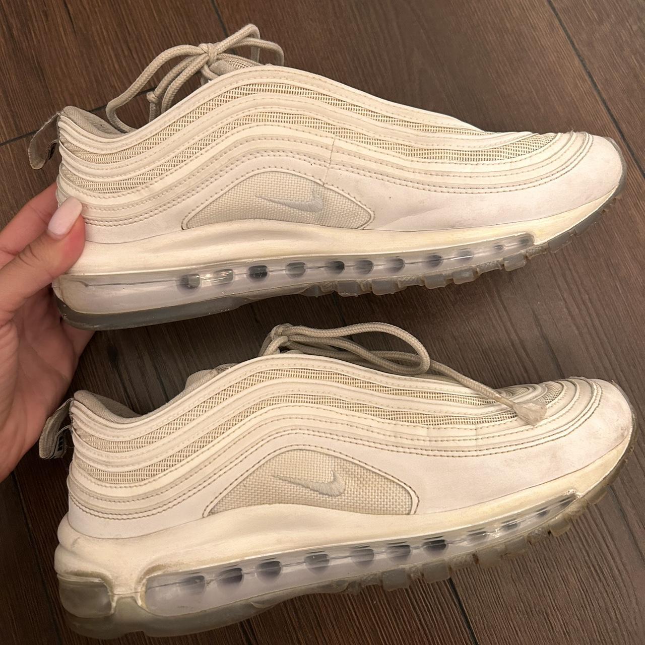 nike air max 97s use of being worn size 8.5 women - Depop