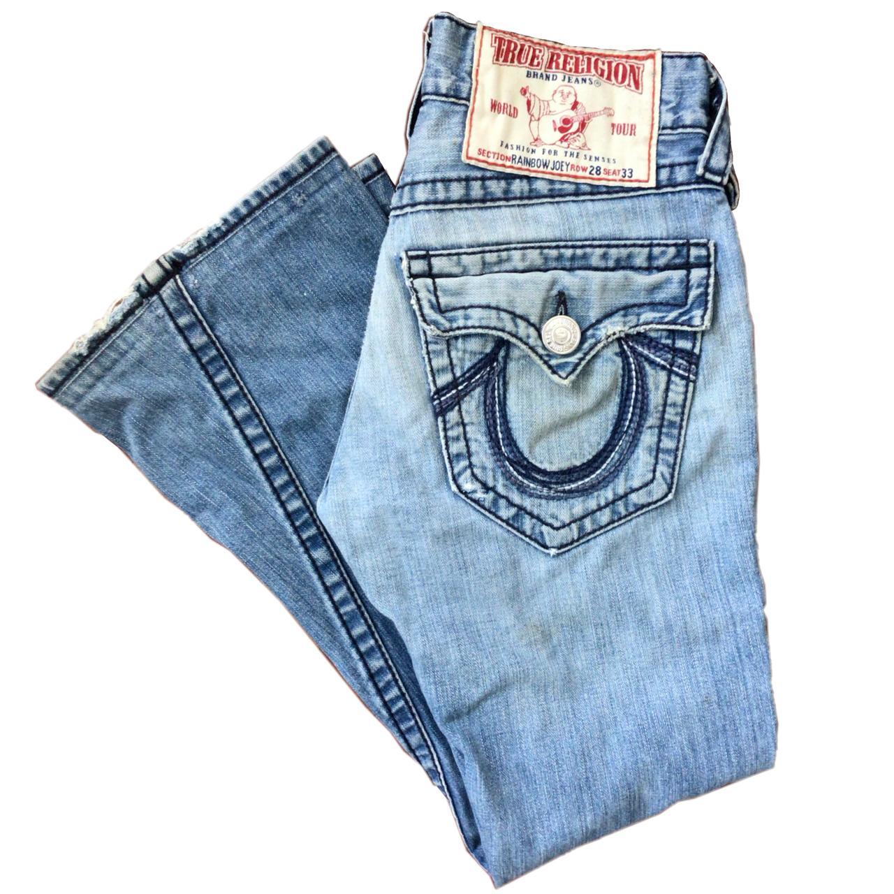 VINTAGE Women's True Religion Jeans! Fits size... - Depop