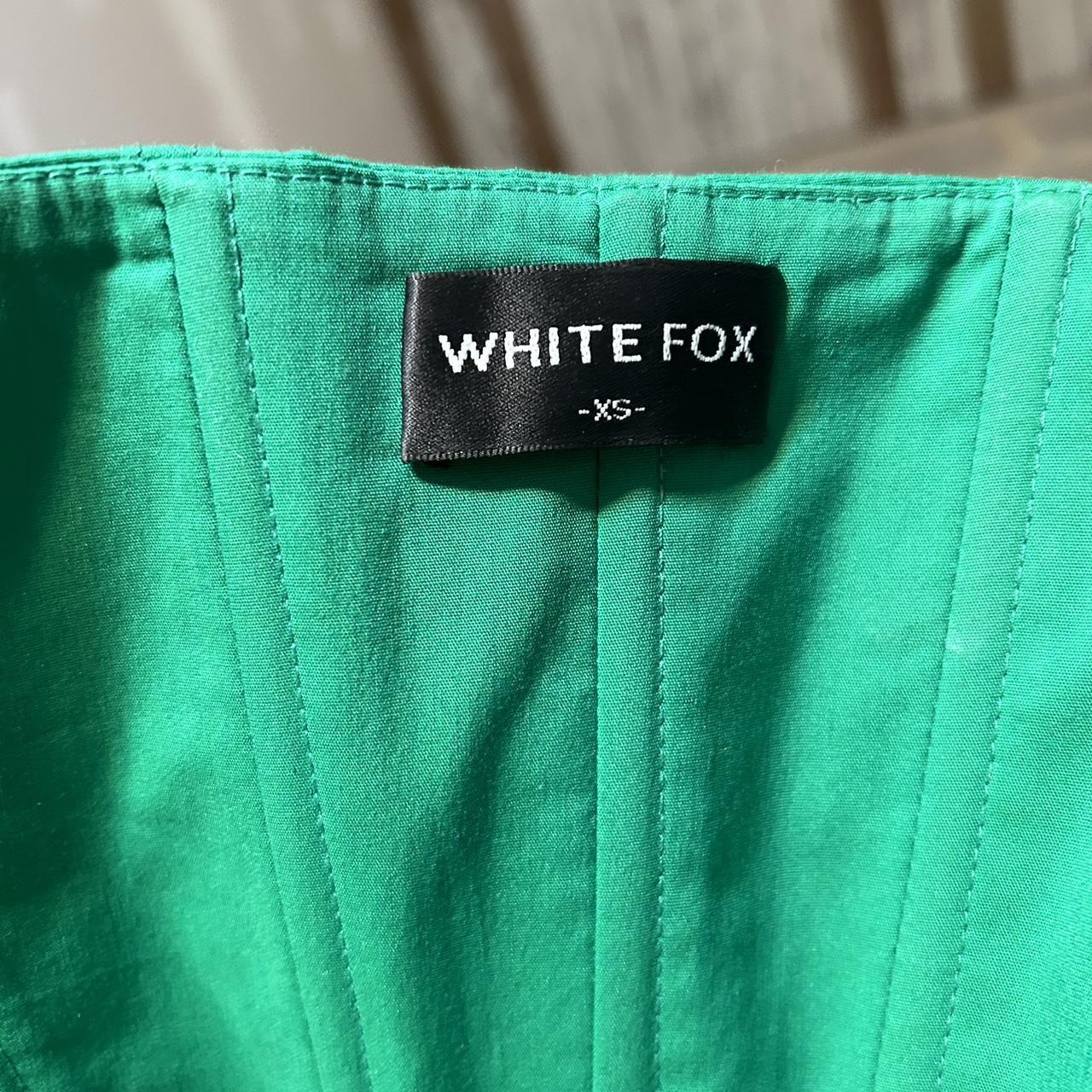 White fox green dress only worn once , zero flaws. - Depop