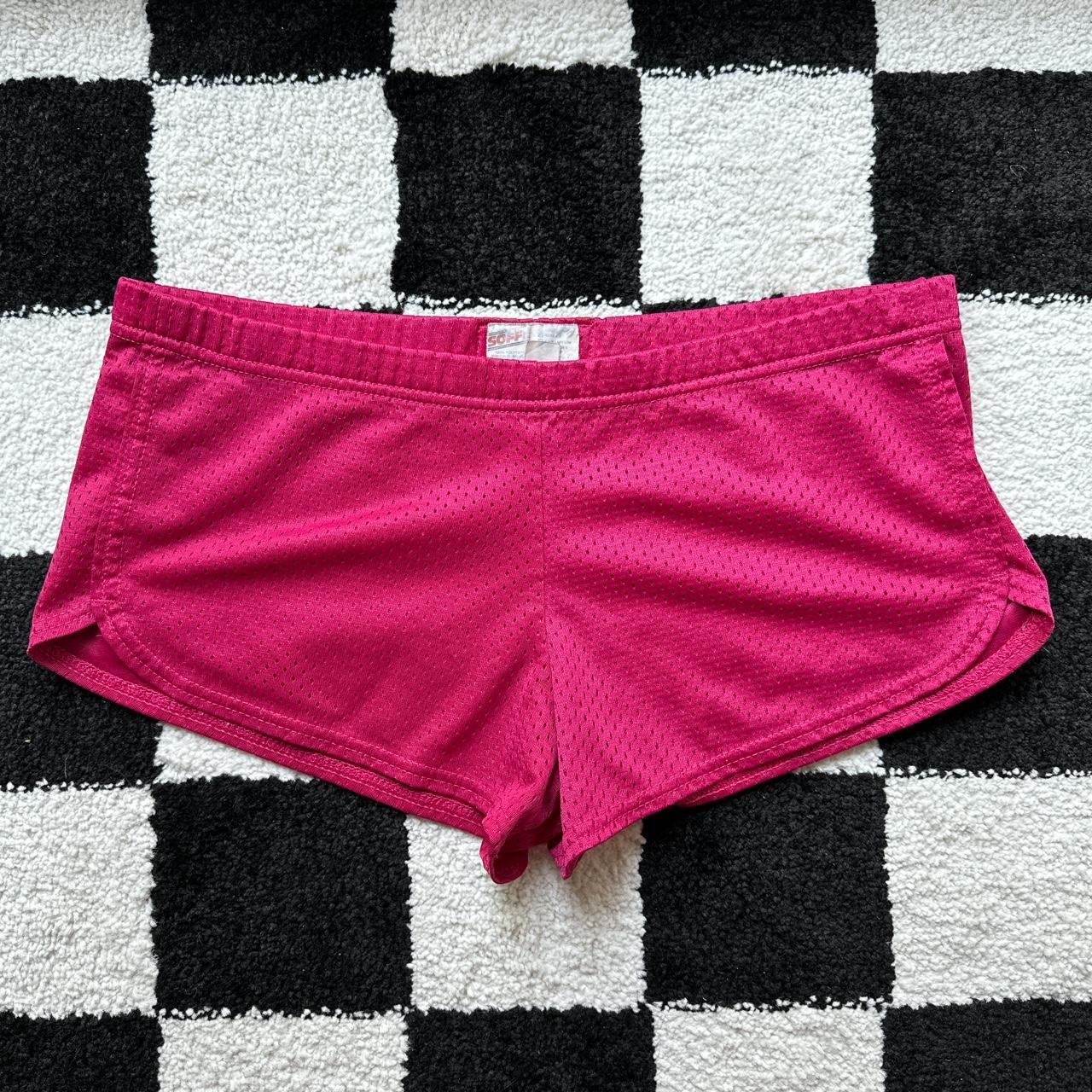 Soffe Women's Pink Shorts | Depop