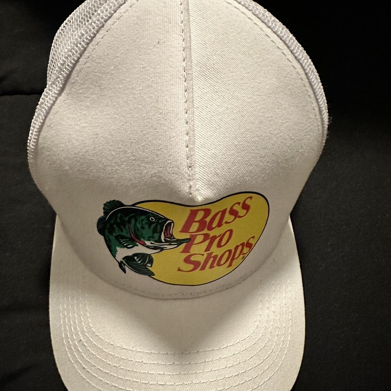 White Bass Pro Cap Depop 2305