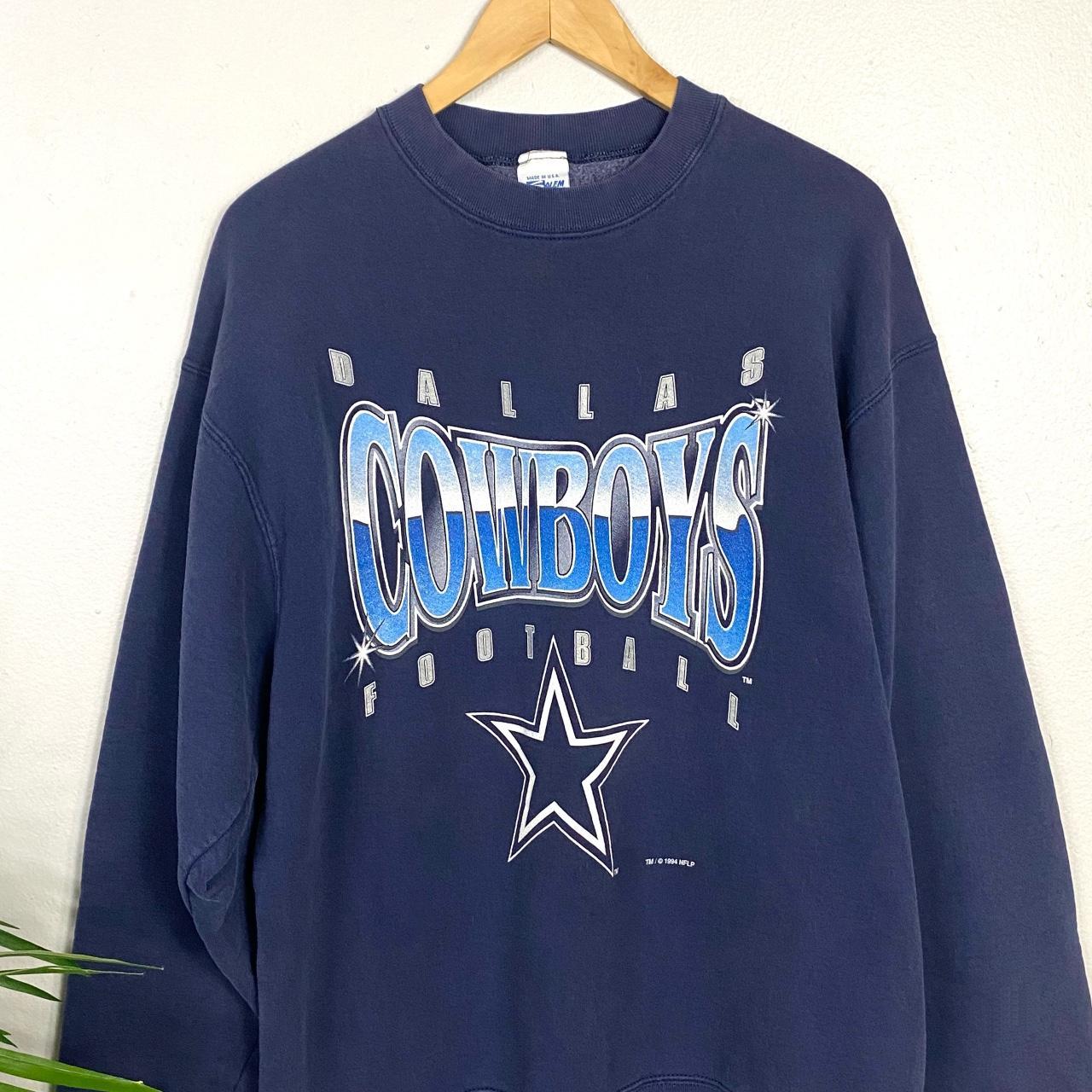 Vintage 1994 Dallas Cowboys Sweatshirt Size Medium Salem Sportswear