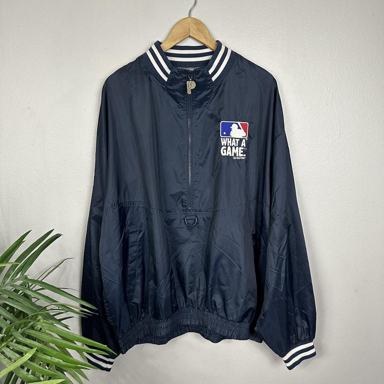 Vintage New York Yankees Windbreaker XL 90s Pro Player MLB 