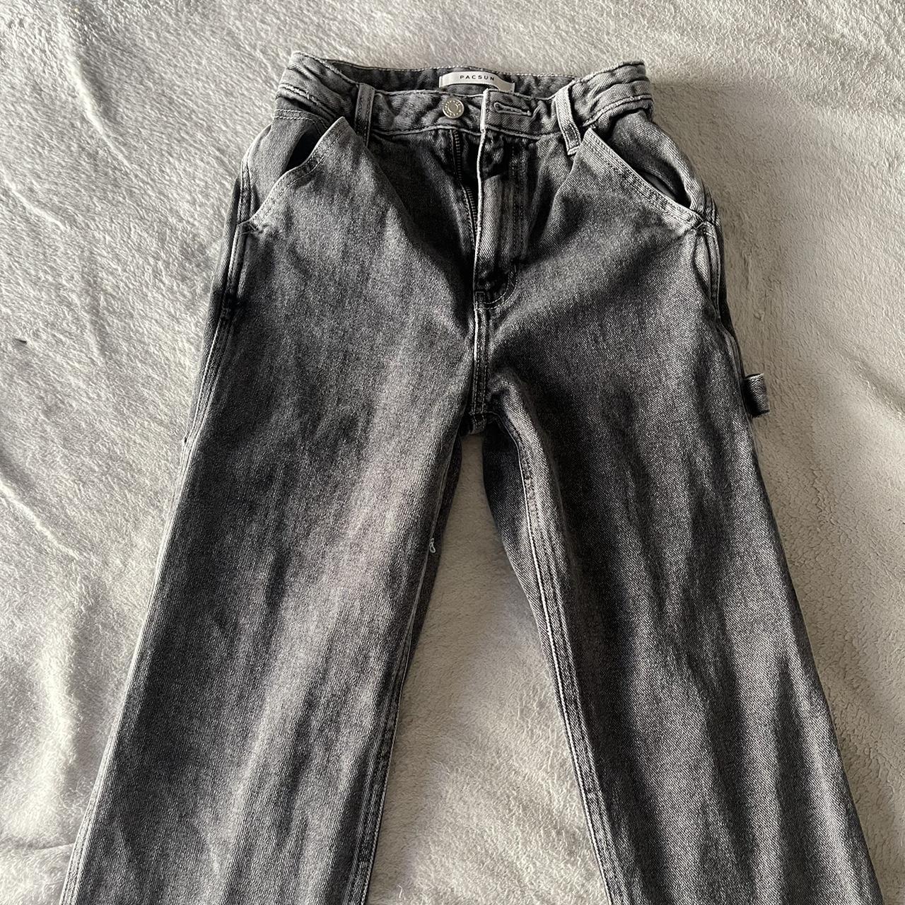 Black '90s Boyfriend Carpenter Pants