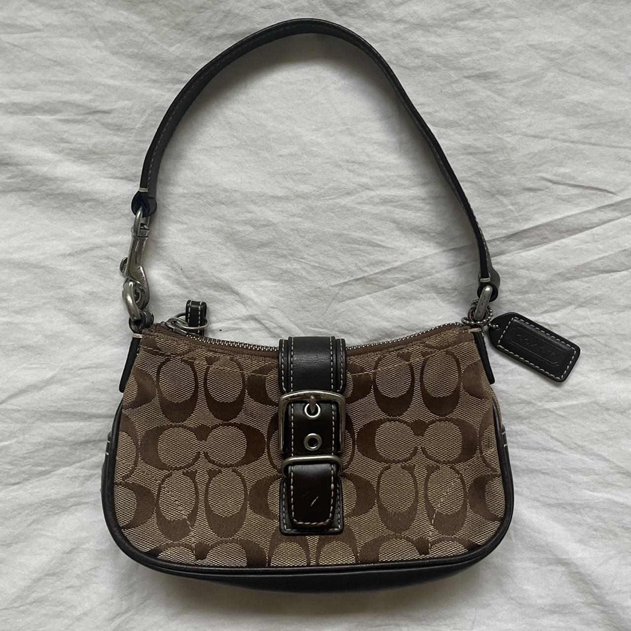 Vintage Coach Monogram Shoulder Bag , Classic coach