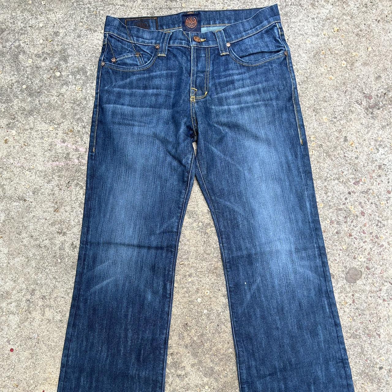 Early 2000’s Y2K rock and republic jeans... - Depop