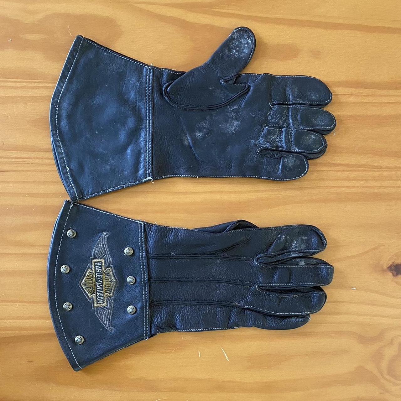 harley davidson gauntlet gloves