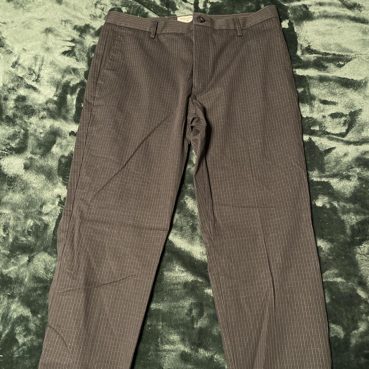 men’s docker’s slacks slim tapered style 32x29 - Depop