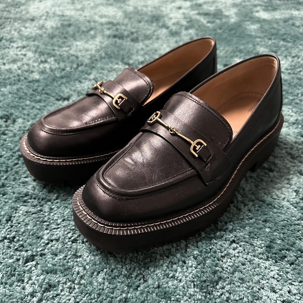 sam edelman gold loafers