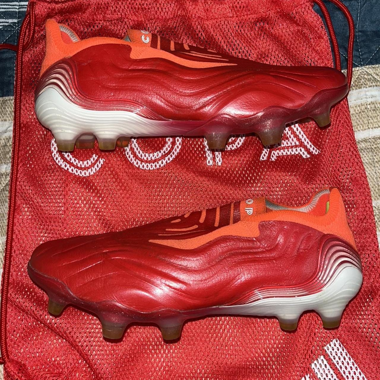 Adidas Copa Sense+ FG ‘Solar Red’ Red/Cloud... - Depop