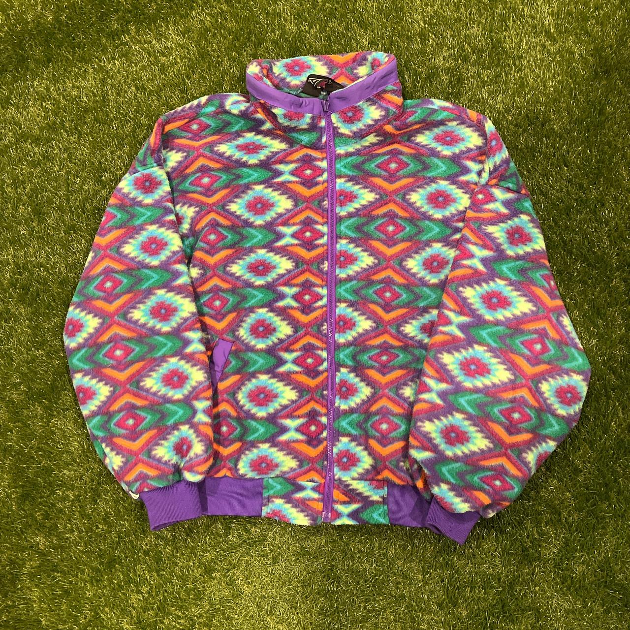 Men's Jacket - Multi - M – Multicoloured patterne… - image 1