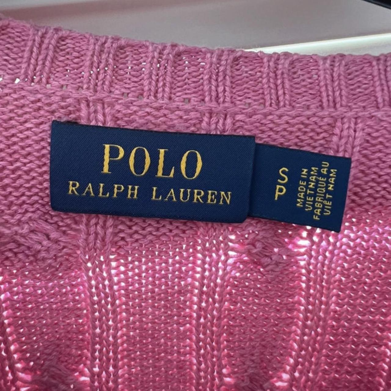 Polo Ralph Lauren Women's Pink Jumper | Depop