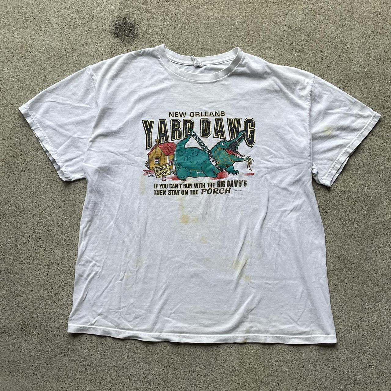 Louisiana Yard Dog t-shirt. Alligator capitol of the - Depop