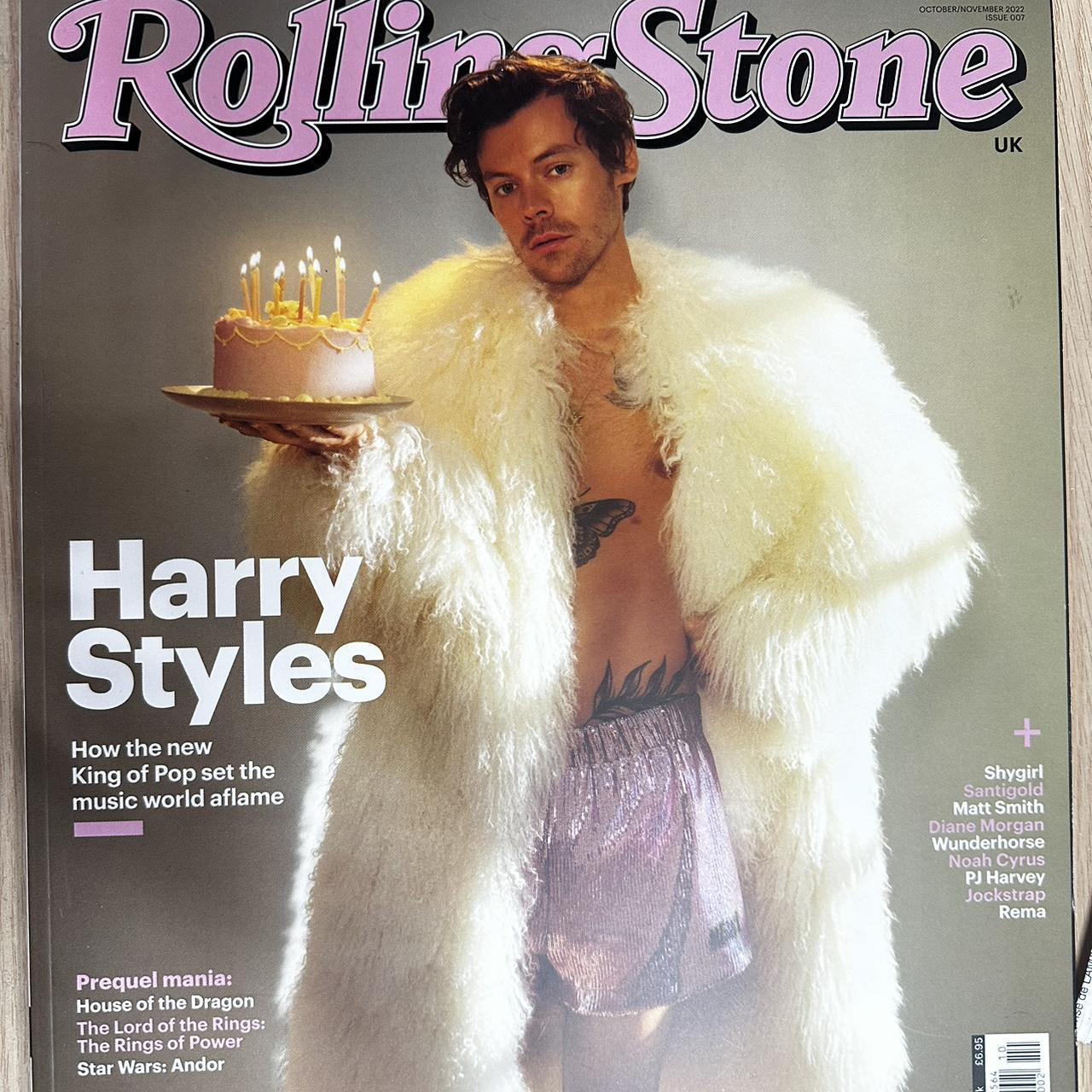 ❶ Harry Styles Rolling Stone Magazine 雑誌 Rolling stone magazine. Harry's cover. Perfect | Depop