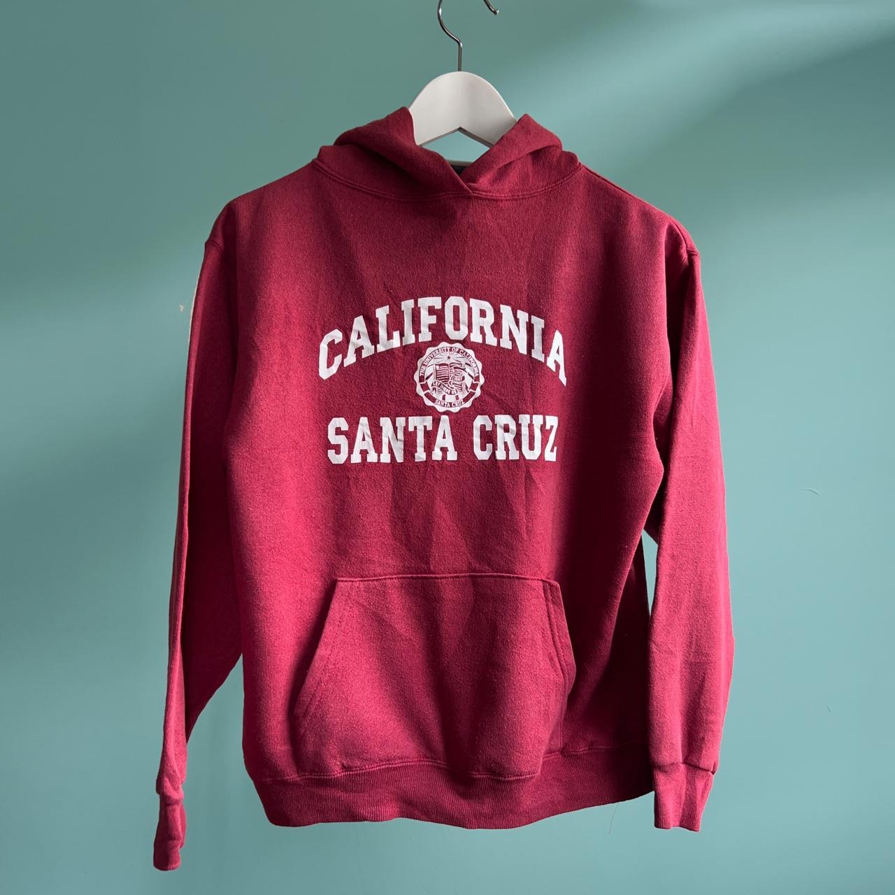 CALIFORNIA SANTA CRUZ COLLEGIATE SWEATSHIRT MADE Depop