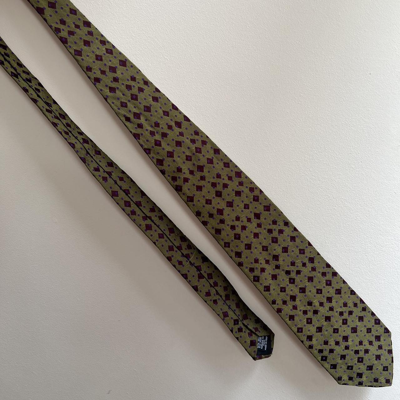 hugo boss silver tie