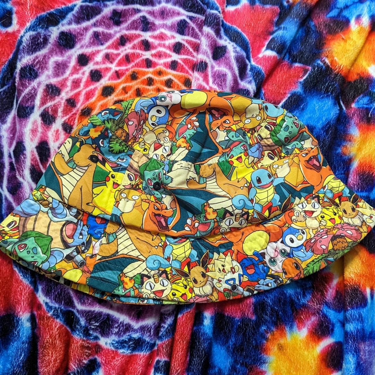 Pokemon Bucket Hat from 2015 one size fits most. Depop