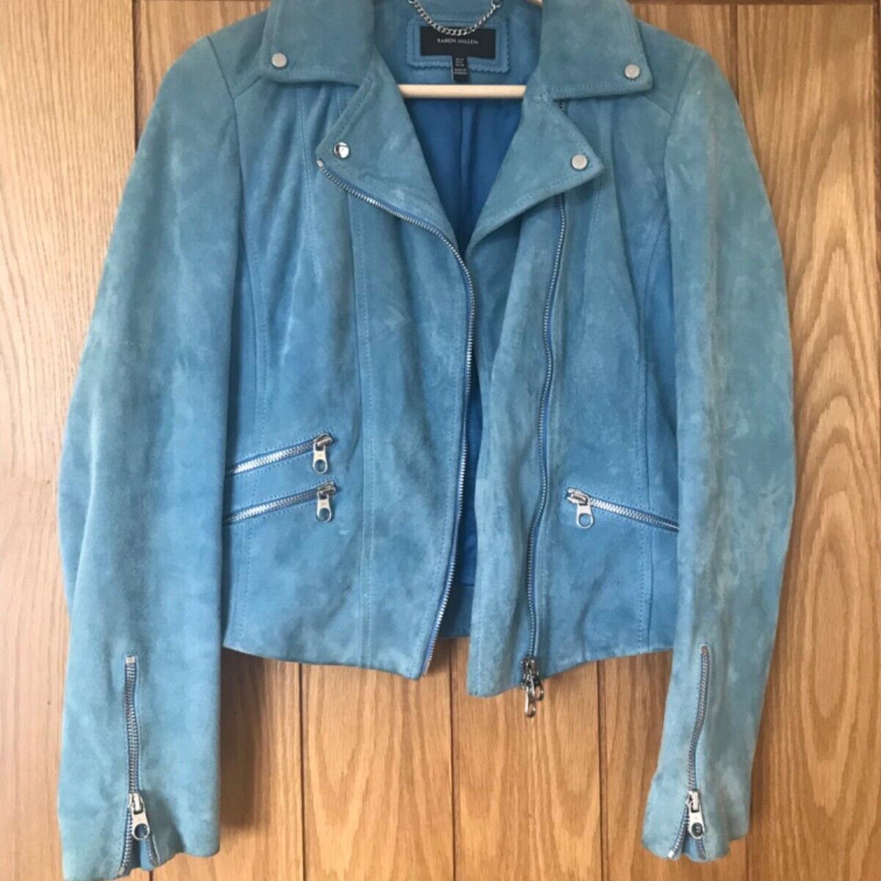 Karen millen suede biker jacket best sale