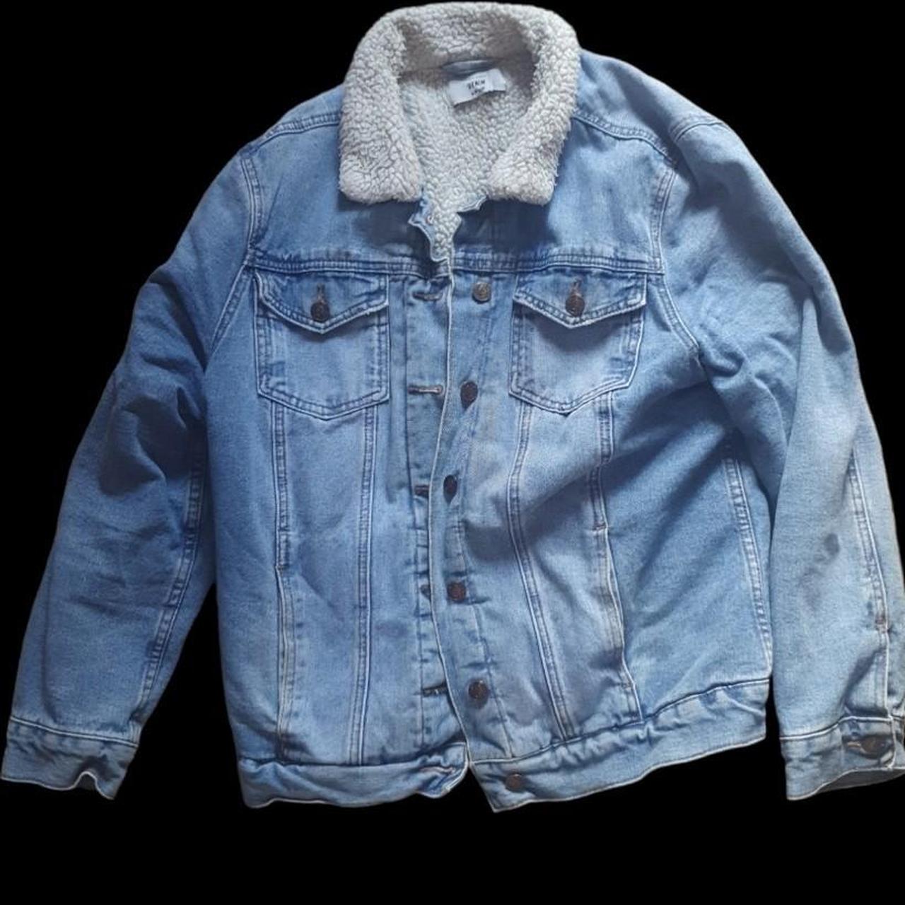 Womens denim jacket Conditiongood Size 14 Offers... Depop