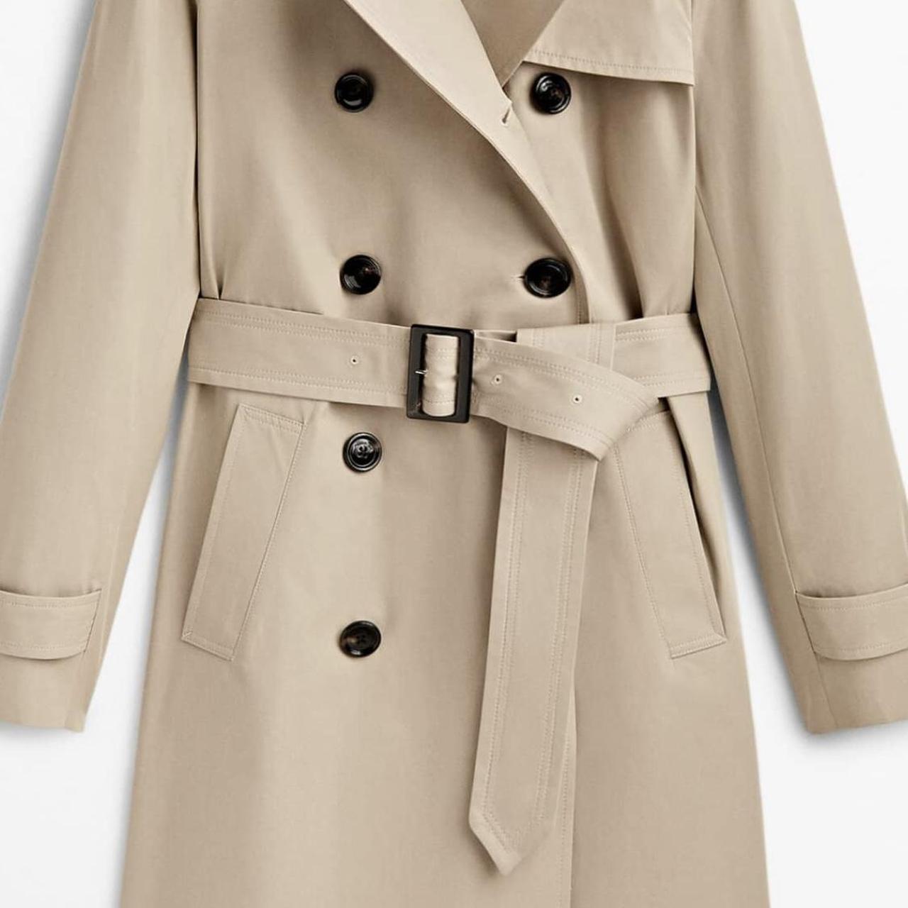 Massimo dutti clearance cream coat