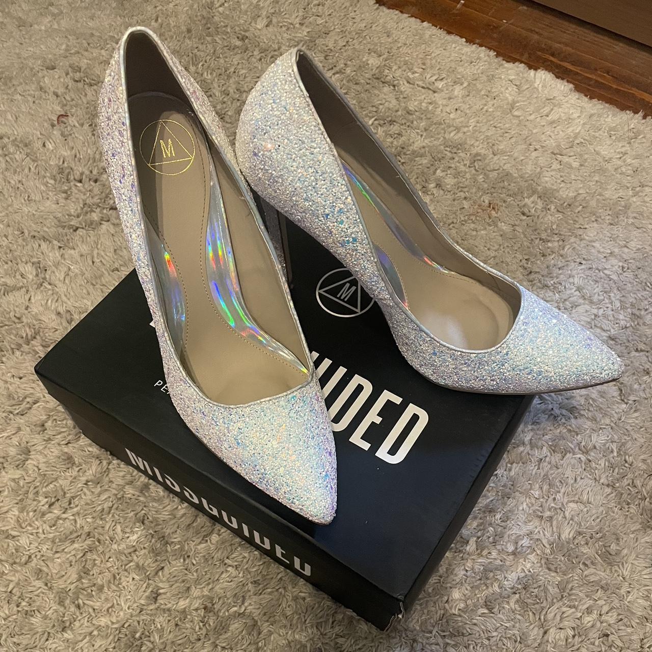 Sparkly white misguided Brand Bought Depop