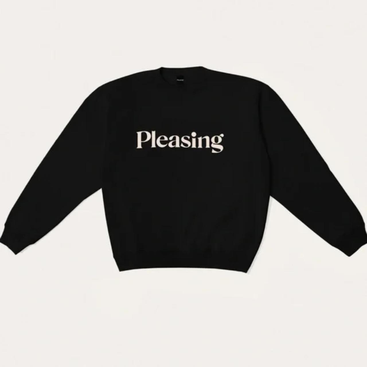 NWT Pleasing Harry Styles black crewneck Depop