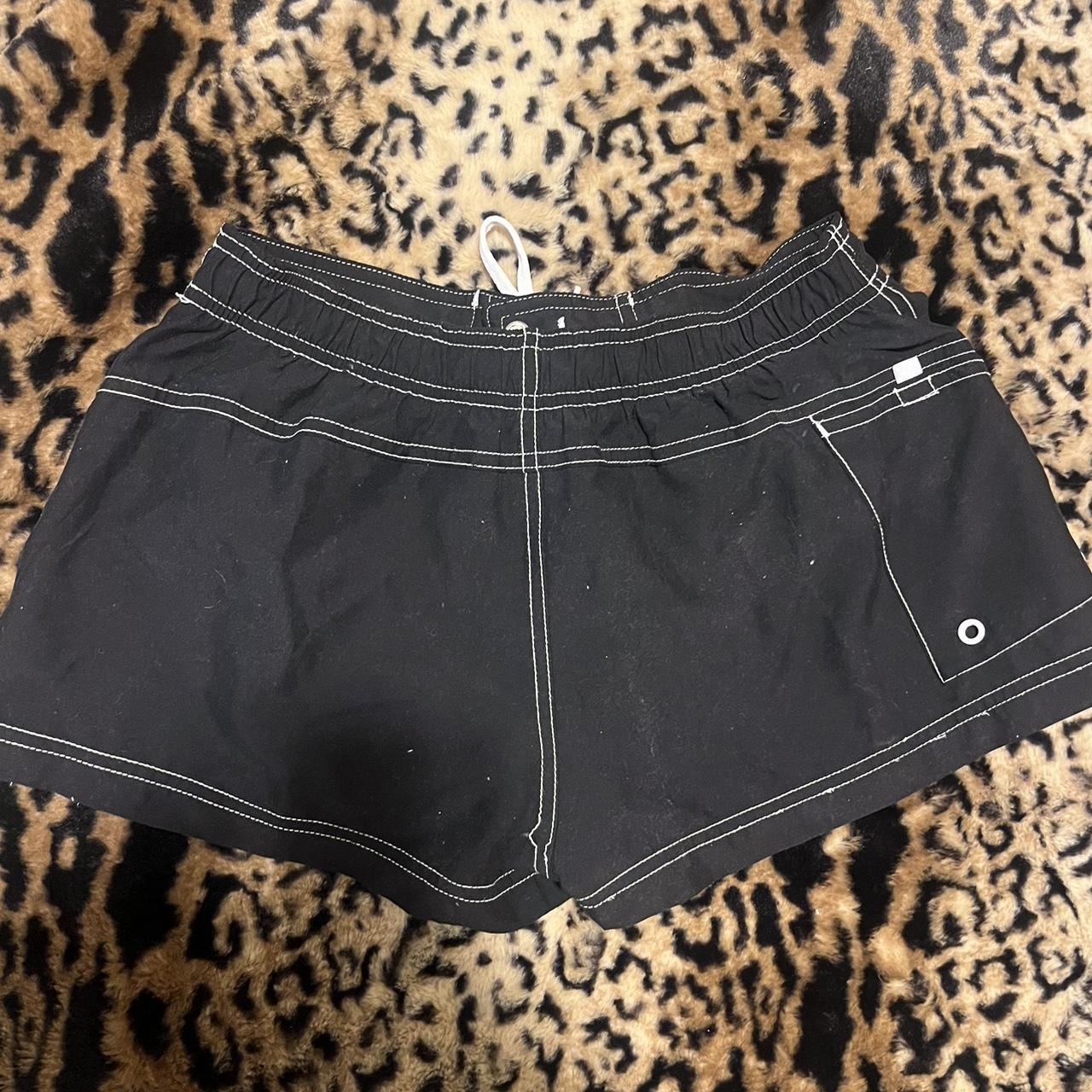 mens black nike swim shorts