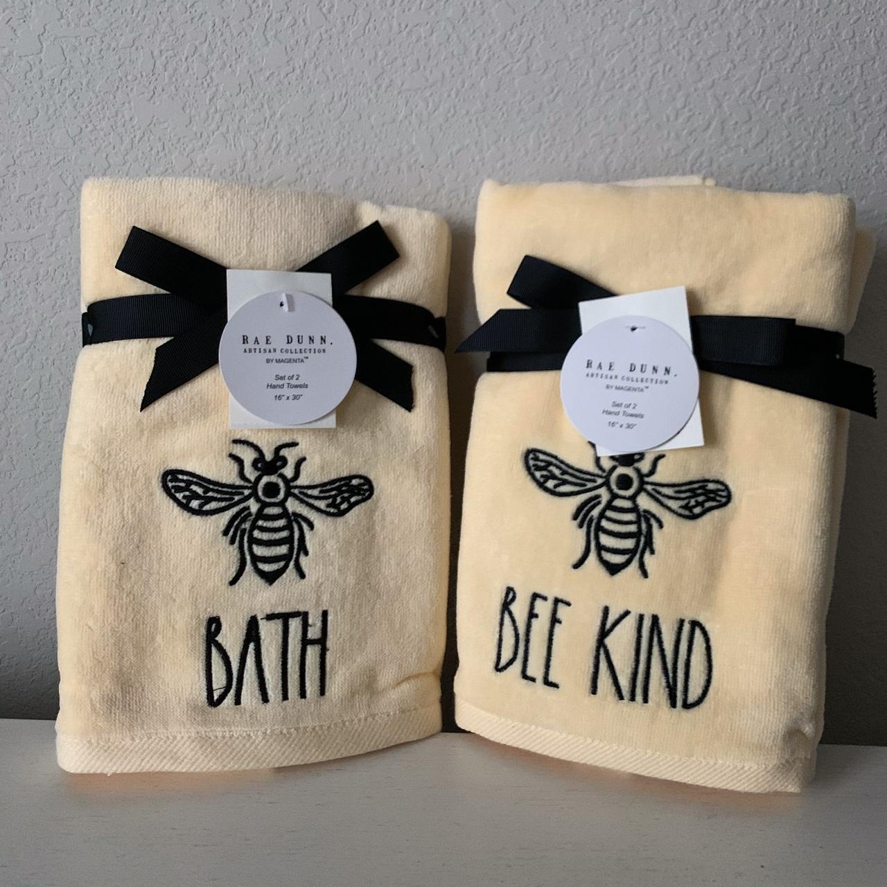 Rae store Dunn BEE BATHROOM BUNDLE