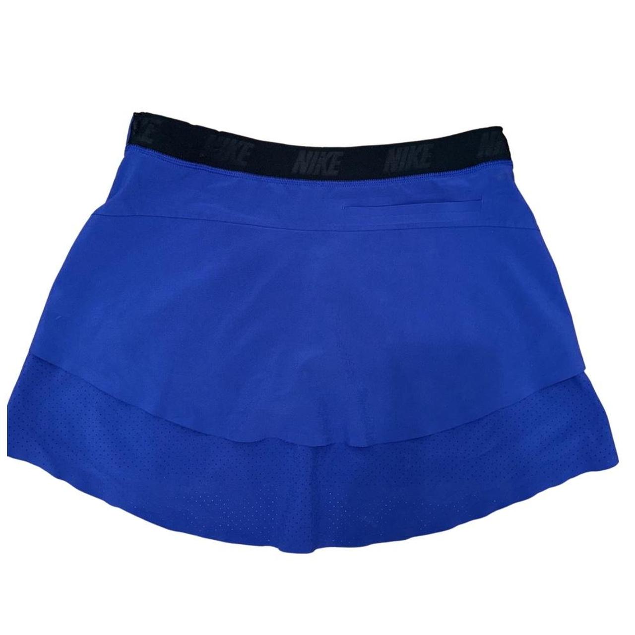Nike Women's Blue and Navy Skirt | Depop