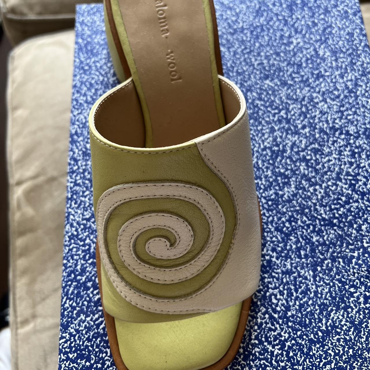 Paloma Wool Tornado Sandal Size EU 36. Green and...