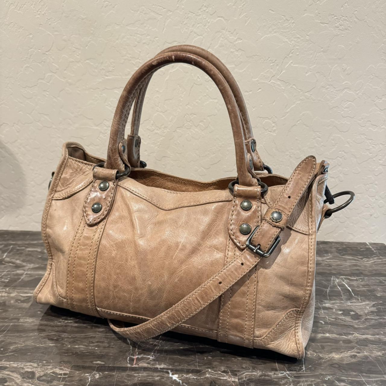 Frye popular leather satchel