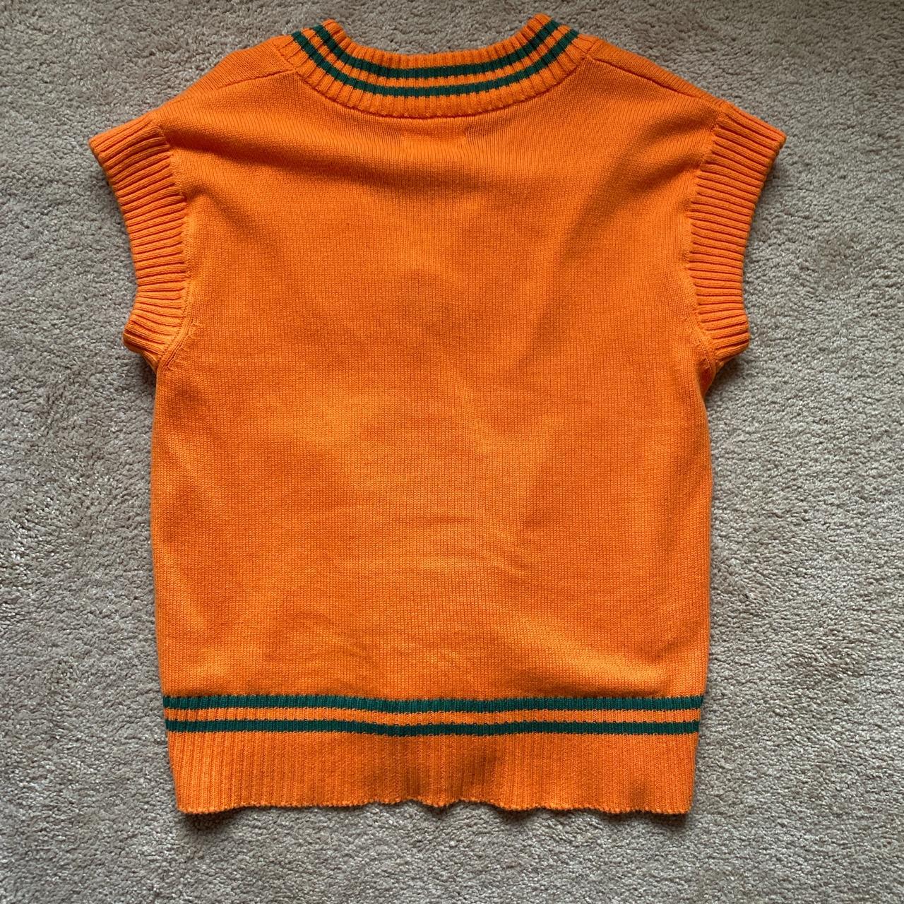 Native Youth Women's Green and Orange Jumper (4)
