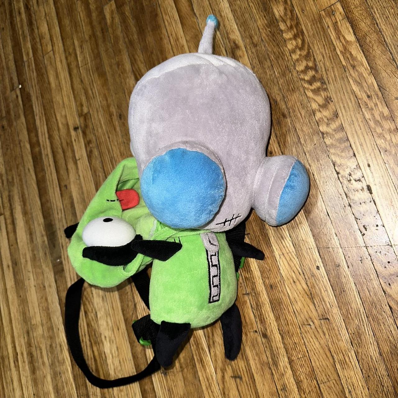 ON HOLD No Longer Sold Nickelodeon Invader Zim popular Gir Retired Plush Backpack