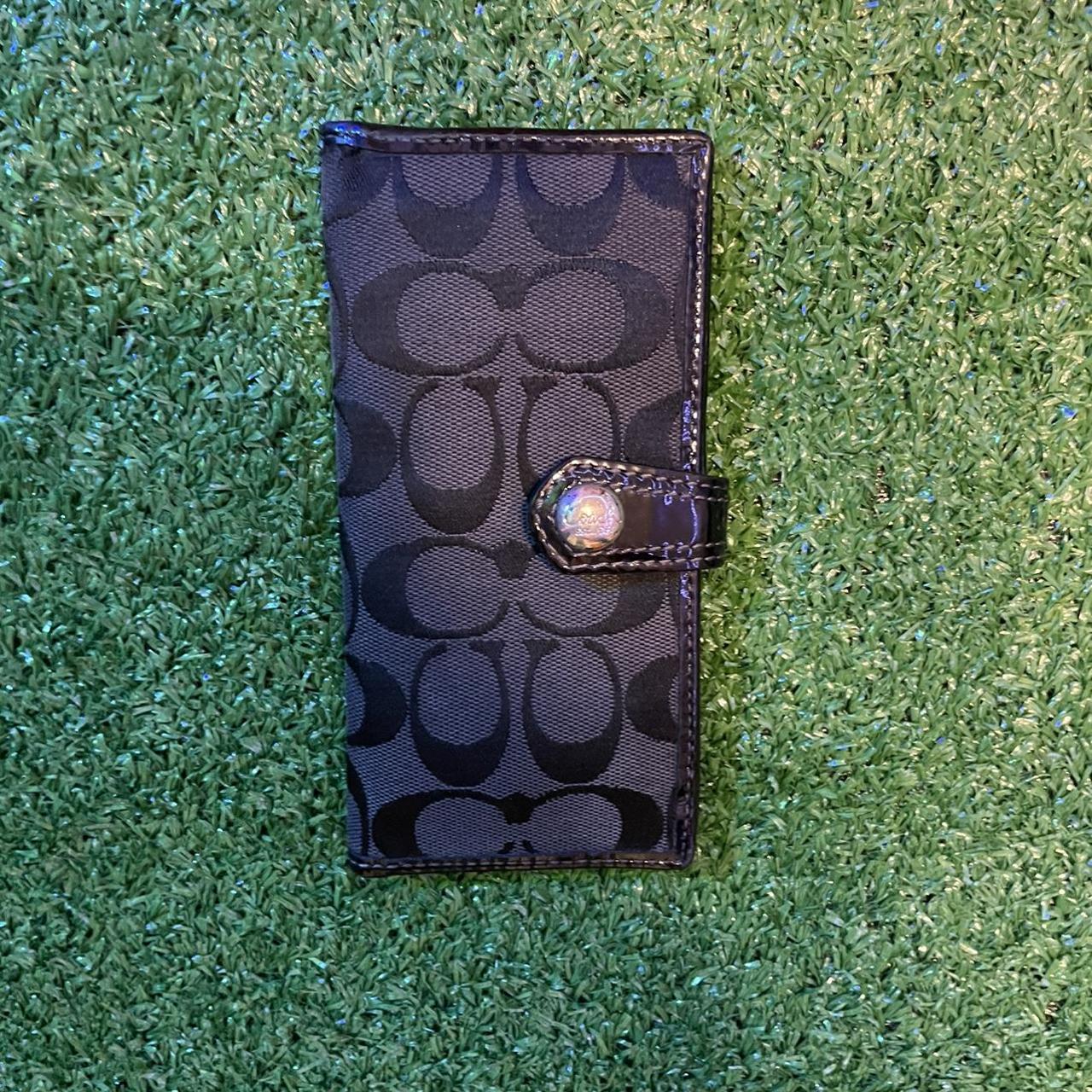 Vintage Black Coach wallet / cardholder Free... - Depop