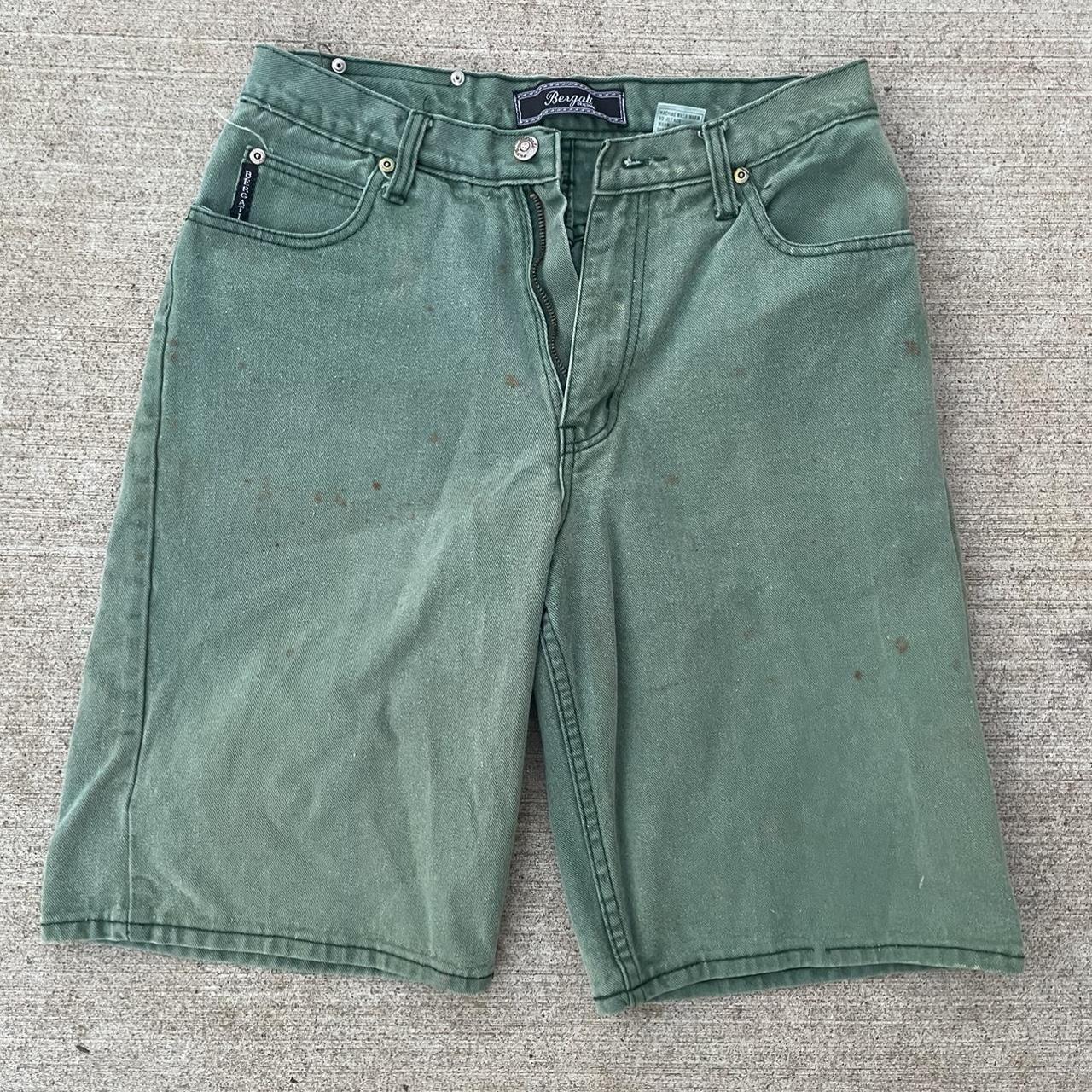 Green Jorts Size 32 #jorts #carhartt #shorts #y2k - Depop