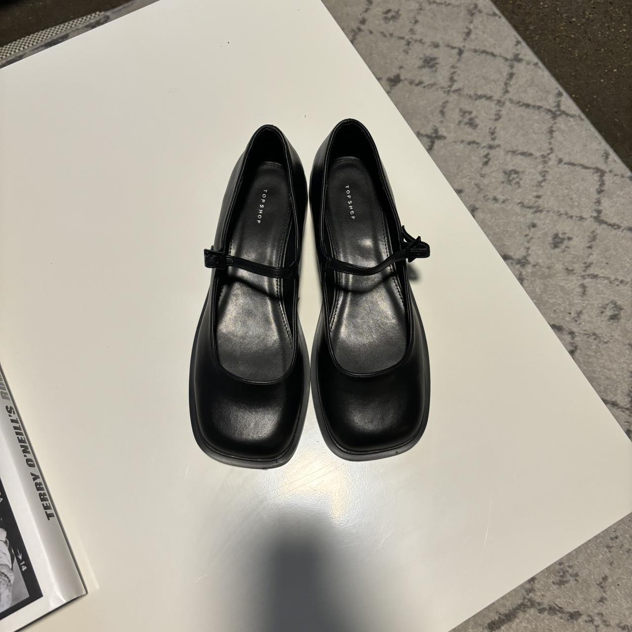 Topshop Mary Janes Worn once Size 7 - Depop