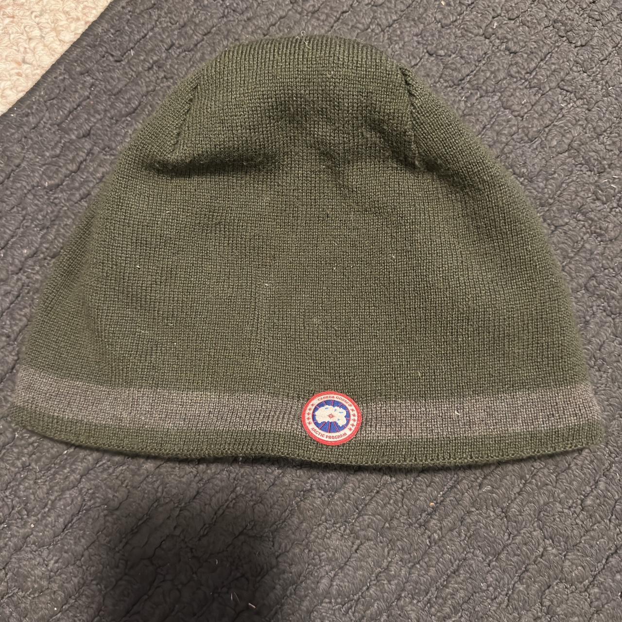 Canada goose outlet beanie green