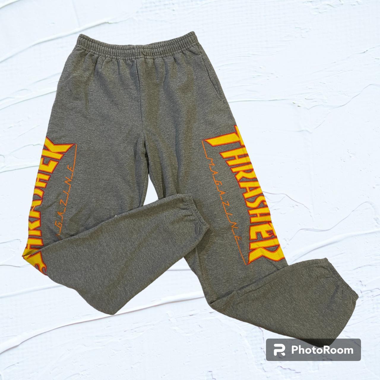 Grey best sale thrasher sweatpants