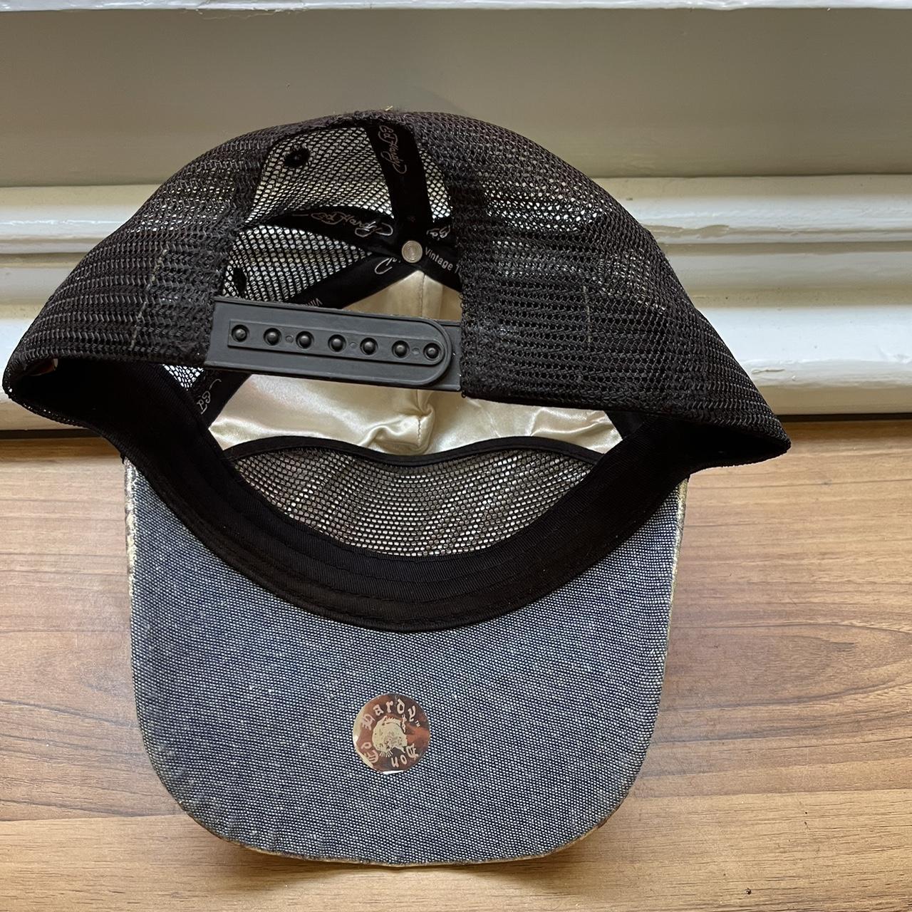 Ed Hardy Mermaid Hat 🧜‍♀️ Tiny hole in mesh but great... - Depop