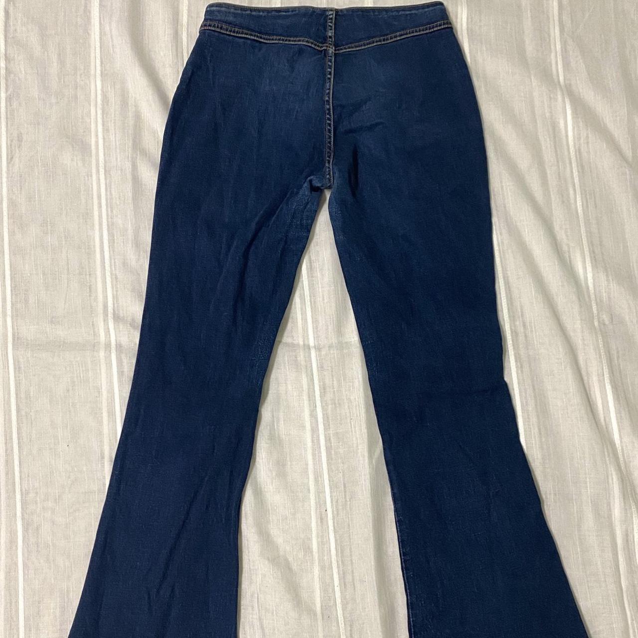 BeBop Women's Navy and Blue Jeans (2)