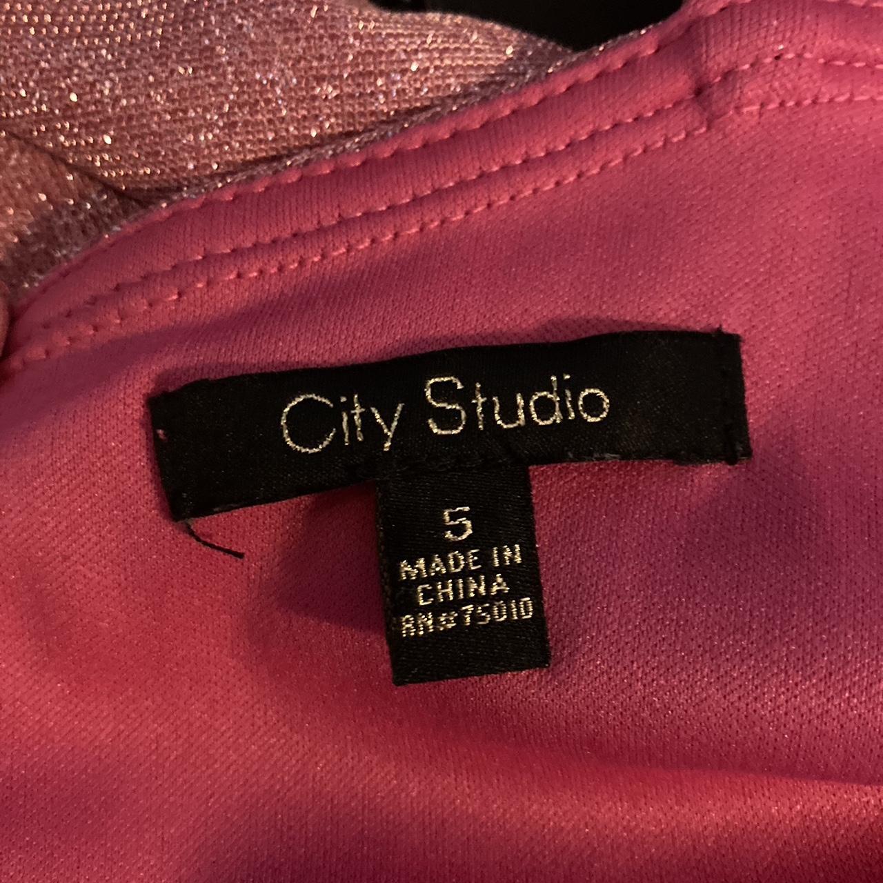 City Studios Women's Pink Dress (5)
