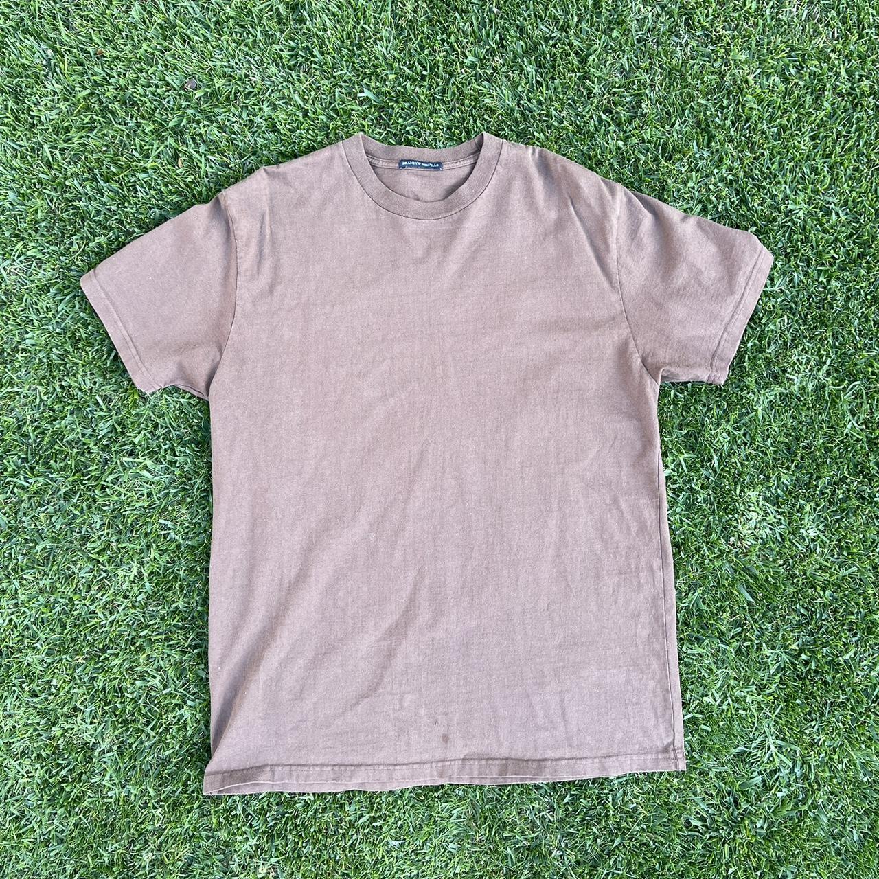 Brandy Melville Women's Brown Shirt Depop