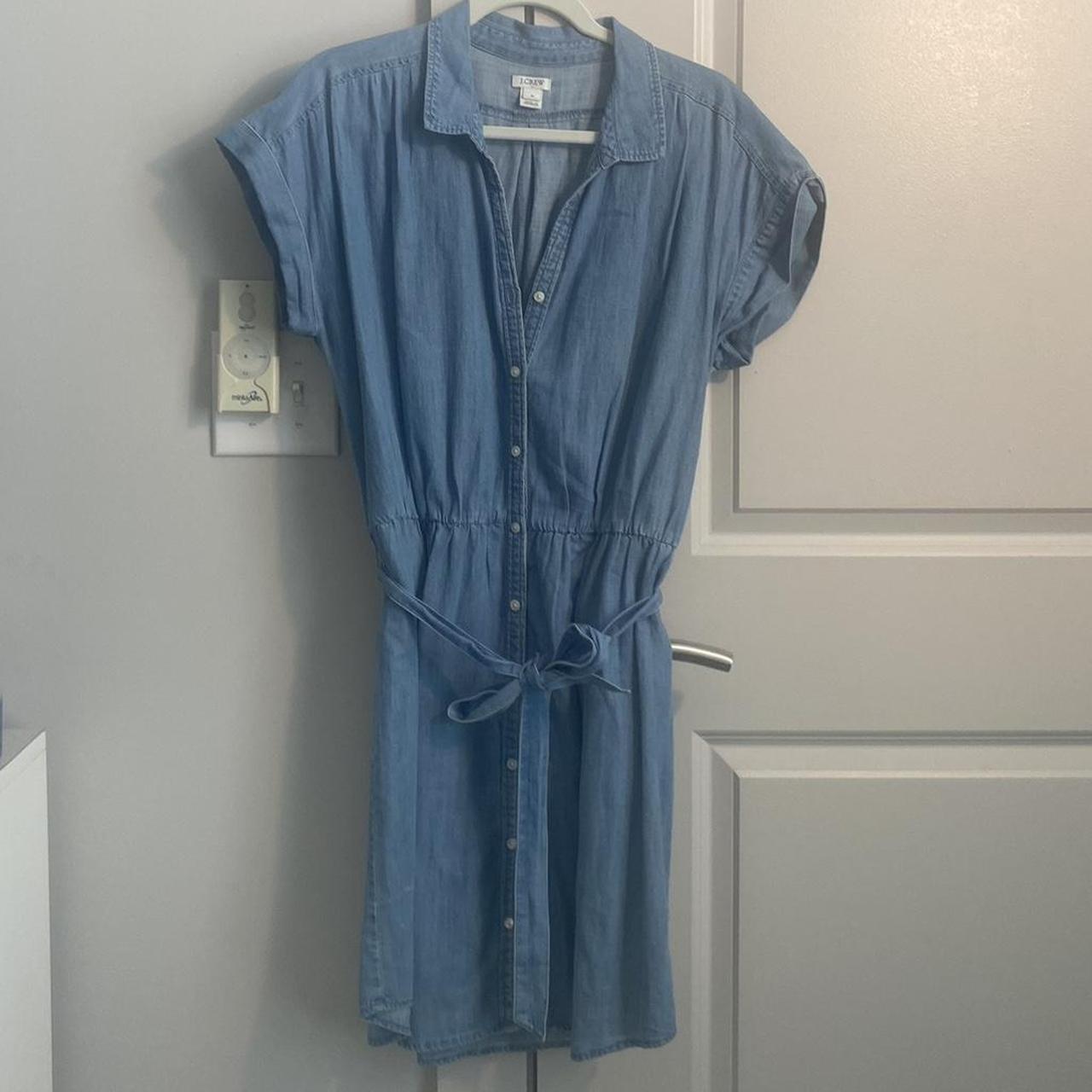 Robe en jean j crew sale